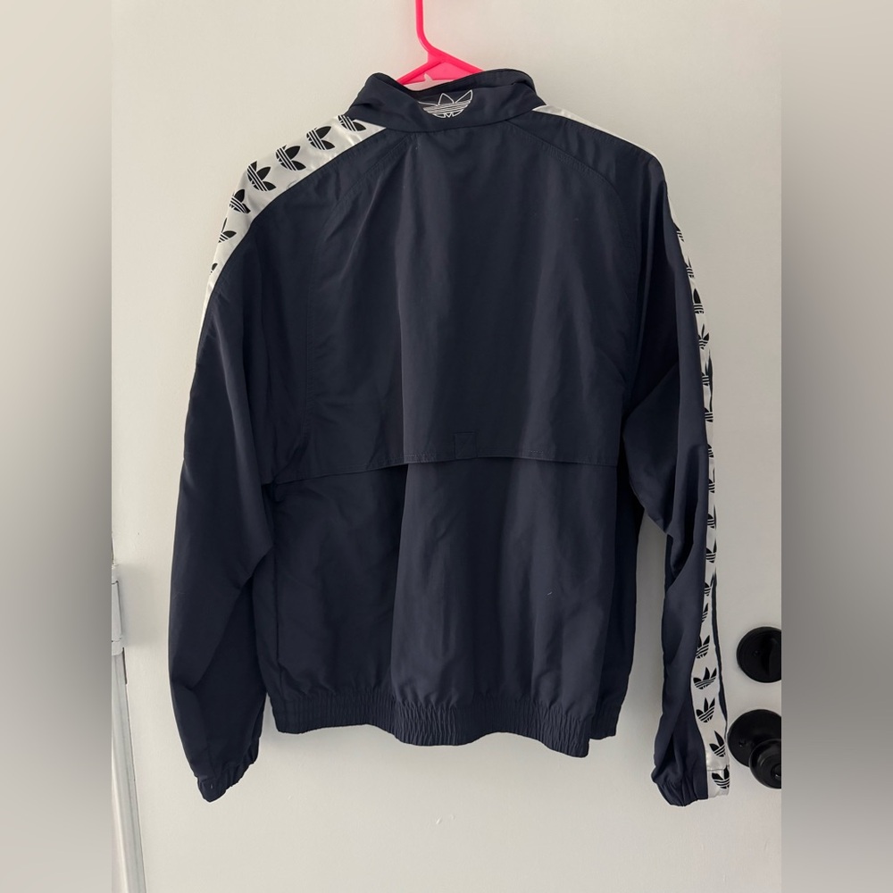 Adidas Navy Blue Track Jacket - Picture 2 of 3